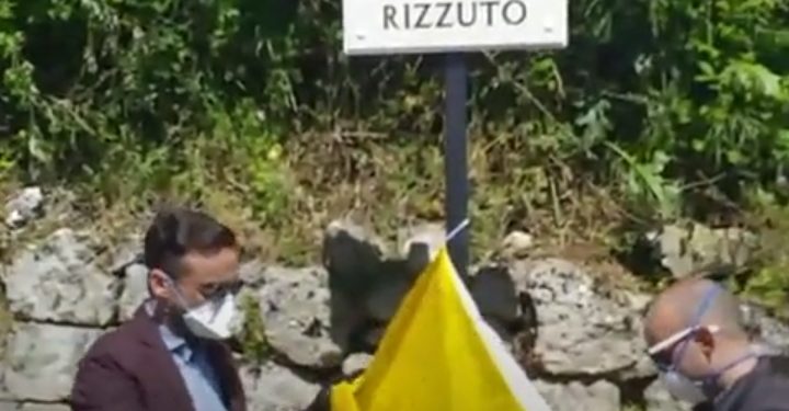 A Palazzolo Acreide una via per Calogero Rizzuto: scoperta la targa