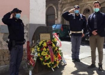 Lentini, cerimonia in ricordo in memoria delle eroiche guardie Rao e Reina