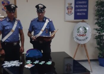 Siracusa. Contrasto piazze di spaccio, i Carabinieri sequestrano droga e arrestano uno spacciatore