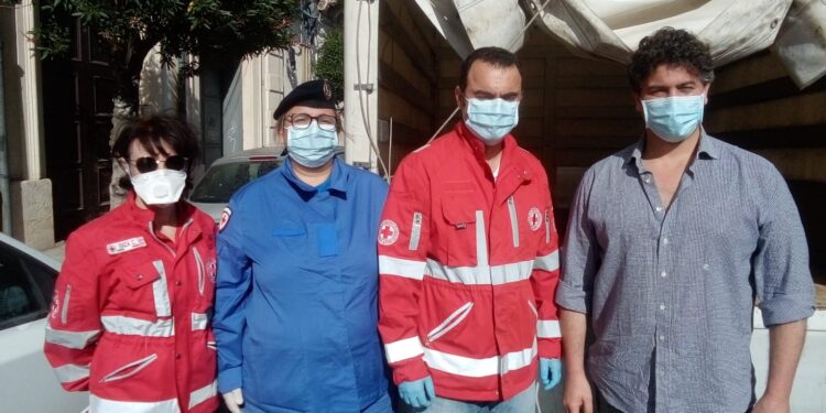 Siracusa. La Croce Rossa dona quantitativo di pasta alla Consulta Civica