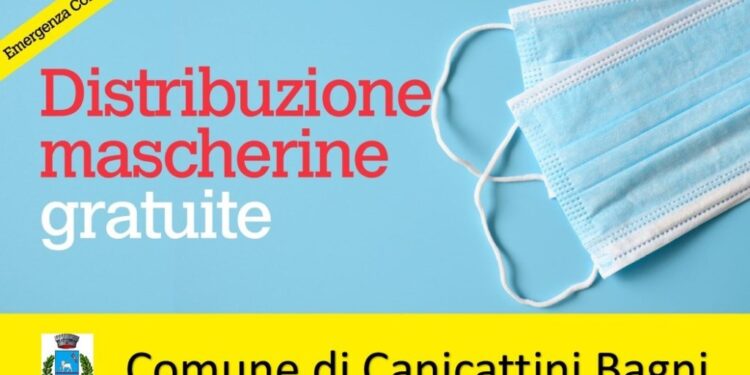 Mascherine gratis e a domicilio per ogni cittadino di Canicattini Bagni