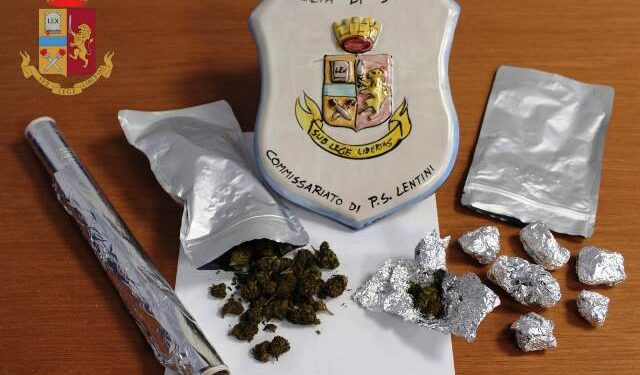 Lentini. Trovato in possesso di marijuana, denunciato 41enne