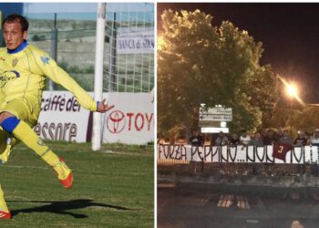 Noto. Messaggi e cori che rompono il silenzio per Giuseppe Rizza