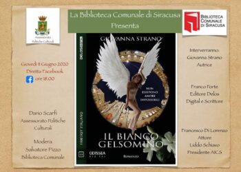 “Siracusa che legge”, giovedì la presentazione del libro di Giovanna Strano