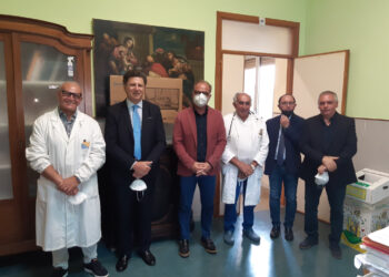 Donati all’ospedale Trigona di Noto dieci televisori e tre ventilatori polmonari