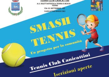Canicattini Bagni. Al via domani al progetto “Smash Tennis” per ragazzi dai 6 ai 14 anni