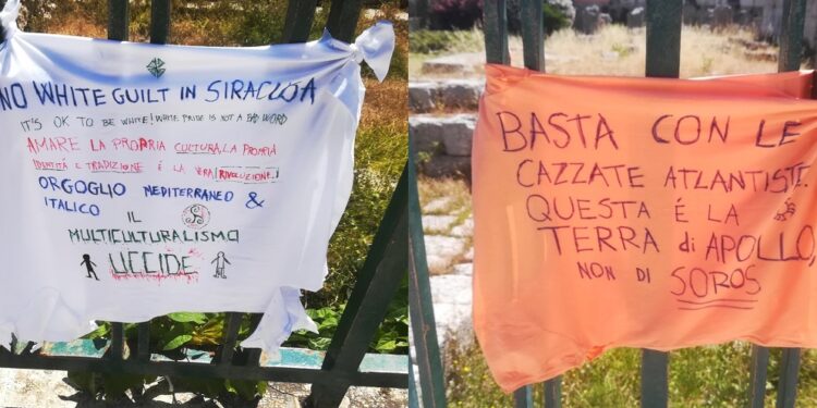 Siracusa. Scritte razziste davanti al Tempio di Apollo, la risposta delle associazioni