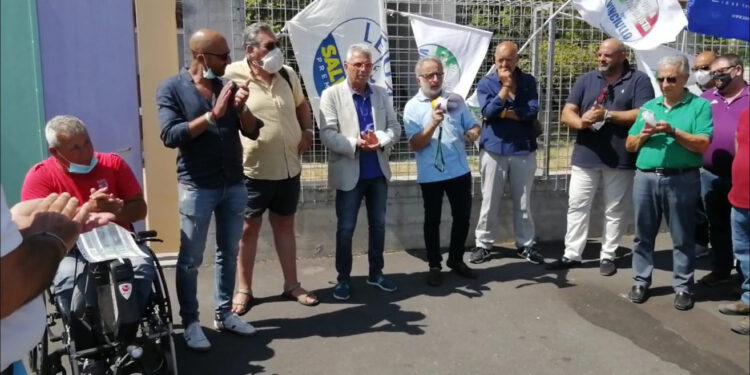 Ostello della gioventù a Belvedere, oggi manifestazione di Siracusa Protagonista e Prima Siracusa