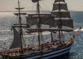 Domani l’approdo della nave scuola Amerigo Vespucci a Siracusa