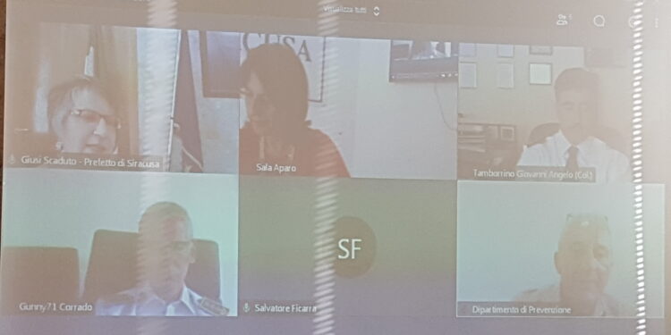 Siracusa. In Prefettura, breafing giornalieri sulle misure  anticovid-19