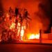 Siracusa. Incendio ieri sera in via Elorina, in fiamme rifiuti e sterpaglie