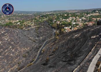 A Noto sopralluoghi con i droni dopo gli incendi di lunedì