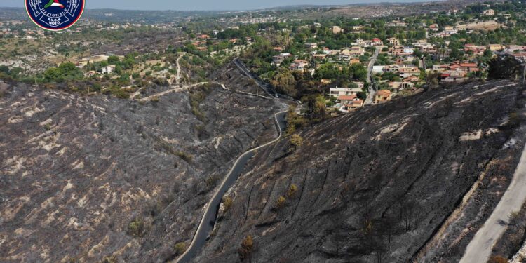 A Noto sopralluoghi con i droni dopo gli incendi di lunedì