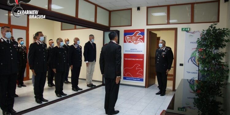 Siracusa. Il Generale Cataldo incontra i Carabinieri per il saluto di commiato