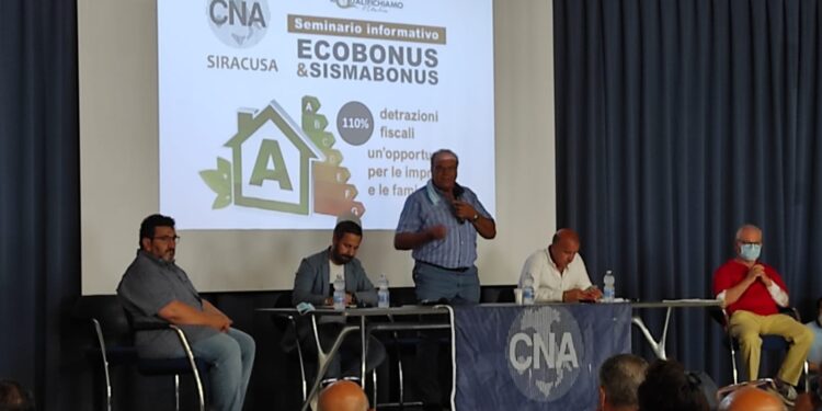 CNA Siracusa, successo per il seminario sul superbonus 110%
