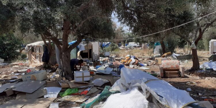 Chiusura del campo di Cassibile