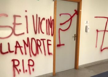 Siracusa. Scritta minatoria al reparto di oculistica dell’Umberto I