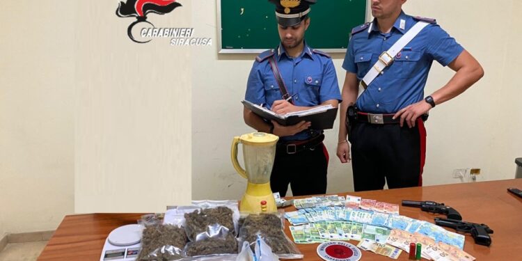 Francofonte. Marijuana, cocaina e sostanza da taglio: arrestato un 47enne