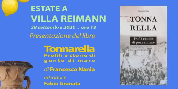 “Estate a Villa Reimann”, oggi la presentazione del libro di Francesco Nania