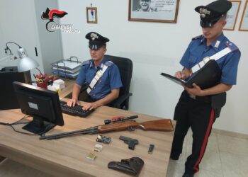 Augusta. Detenzione illegale di armi e munizioni, arrestato un 46enne