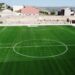 Canicattini Bagni. Lo storico campo di calcio con il nuovo terreno in erba sintetica pronto al debutto nel campionato di promozione