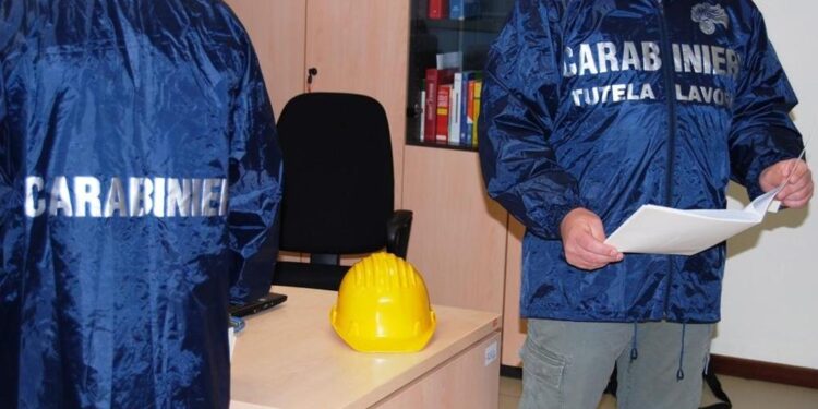 Augusta. Controlli dei Carabinieri del N.I.L: attività sospesa per lavoro nero e sanzioni per circa 20 mila euro