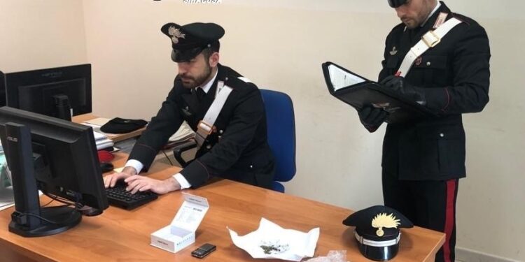 Lentini. Operazione antidroga dei Carabinieri, arrestato un 36enne