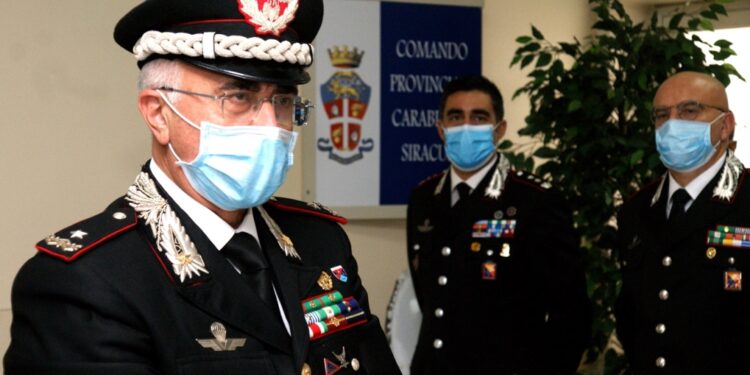 Siracusa. Il Comandante della legione Carabinieri di Sicilia in visita al comando provinciale
