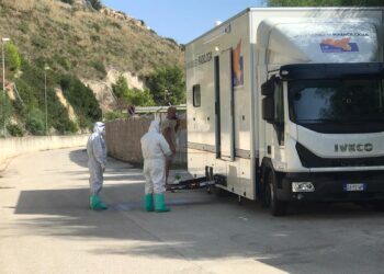 Telemedicina e servizi radiodiagnostici mobili per i militari positi in isolamento alla Marina di Augusta