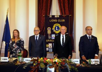 Un clima di grande amicizia per il Meeting di Apertura e per la XXX Charter Night del Club Lions Siracusa Eurialo