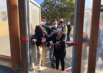 Riconsegnato il tensostatico alla “Brancati” di Belvedere
