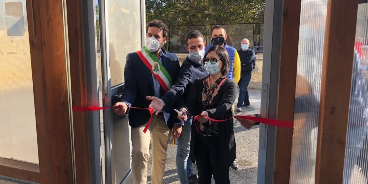 Riconsegnato il tensostatico alla “Brancati” di Belvedere