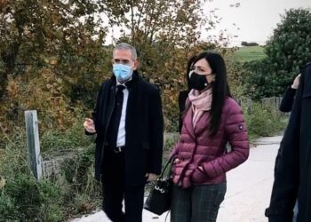 Villasmundo – Carlentini, oggi sopralluogo di Rossana Cannata e Marco Falcone sulla sp95