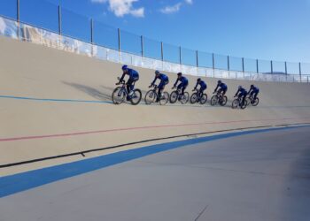 La Nazionale maschile di ciclismo su pista si allena a Noto