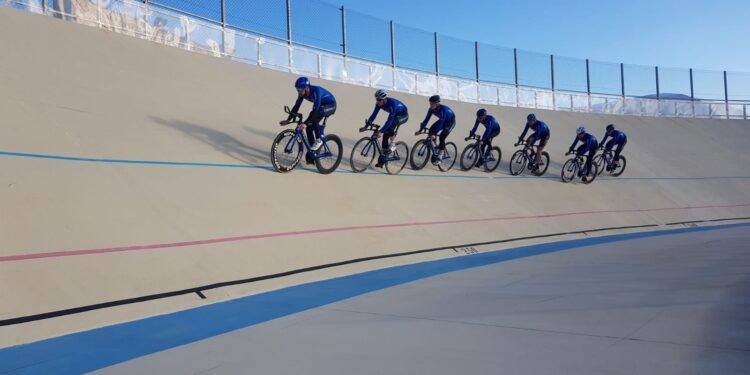 La Nazionale maschile di ciclismo su pista si allena a Noto