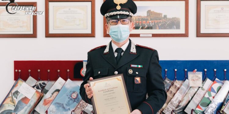 Augusta. Premio “Covid Warrior Awards” al Maggiore Stefano Santuccio