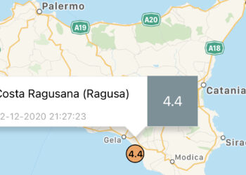 Siracusa, forte scossa di terremoto
