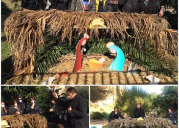 Siracusa. Inaugurato al Pantheon il presepe dell’istituto “A. Rizza”