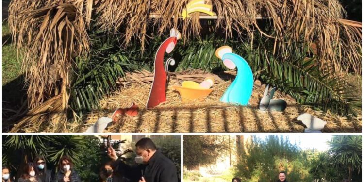 Siracusa. Inaugurato al Pantheon il presepe dell’istituto “A. Rizza”