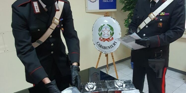 Siracusa. Maxi sequestro di cocaina da parte dei Carabinieri
