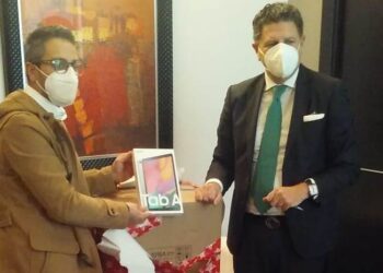 Donazione di tablet e televisori per i Covid Center di Siracusa