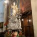 Siracusa. Festa di Santa Lucia, simulacro traslato sull’altare maggiore