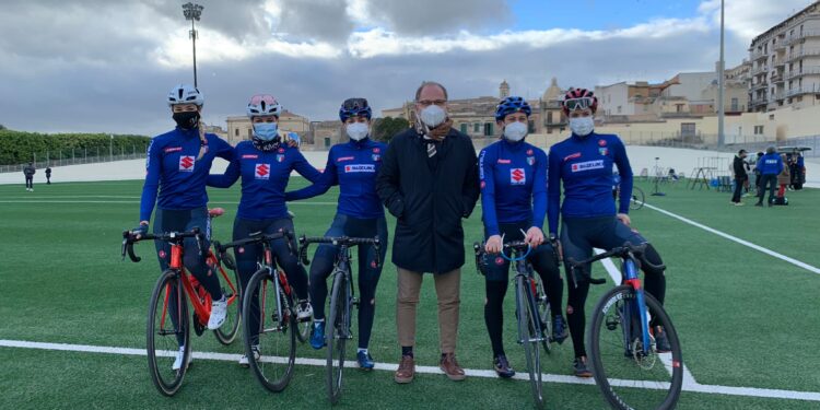 Da ieri le azzurre in collegiale a Noto, Bonfanti: “il nostro velodromo sarà Centro Federale”