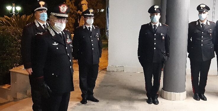 Il comandante della legione Carabinieri “Sicilia”, visita i comandi della città e della provincia