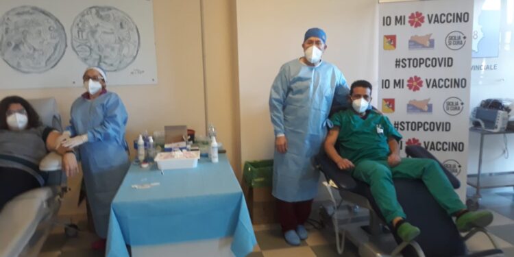 Seconda dose del vaccino anti covid all’Asp di Siracusa