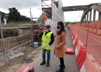 Sopralluogo dell’on. Rossana Cannata in due cantieri del siracusano