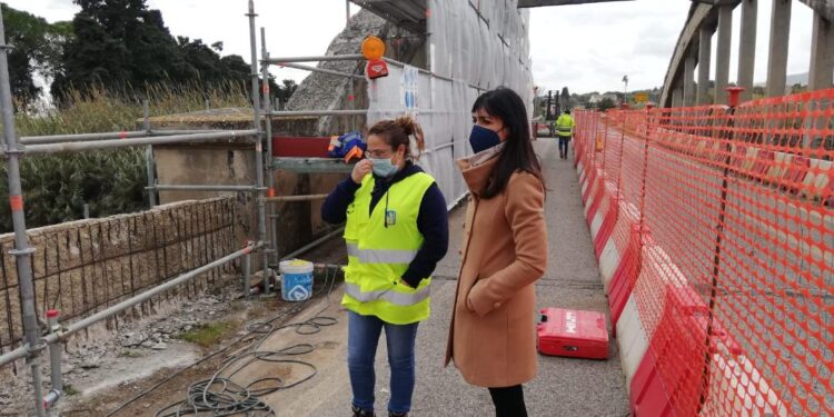 Sopralluogo dell’on. Rossana Cannata in due cantieri del siracusano