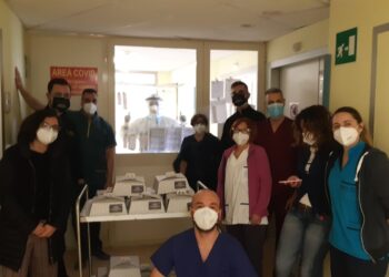 Un pranzo in dono agli operatori sanitari del reparto covid di Lentini