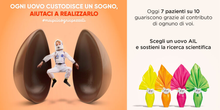 Siracusa. L’AIL torna in piazza con con le uova di Pasqua da venerdì 10 a domenica 21 marzo