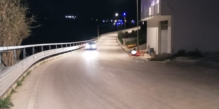 Sortino. Completati i lavori di illuminazione della via di fuga a valle di via I maggio